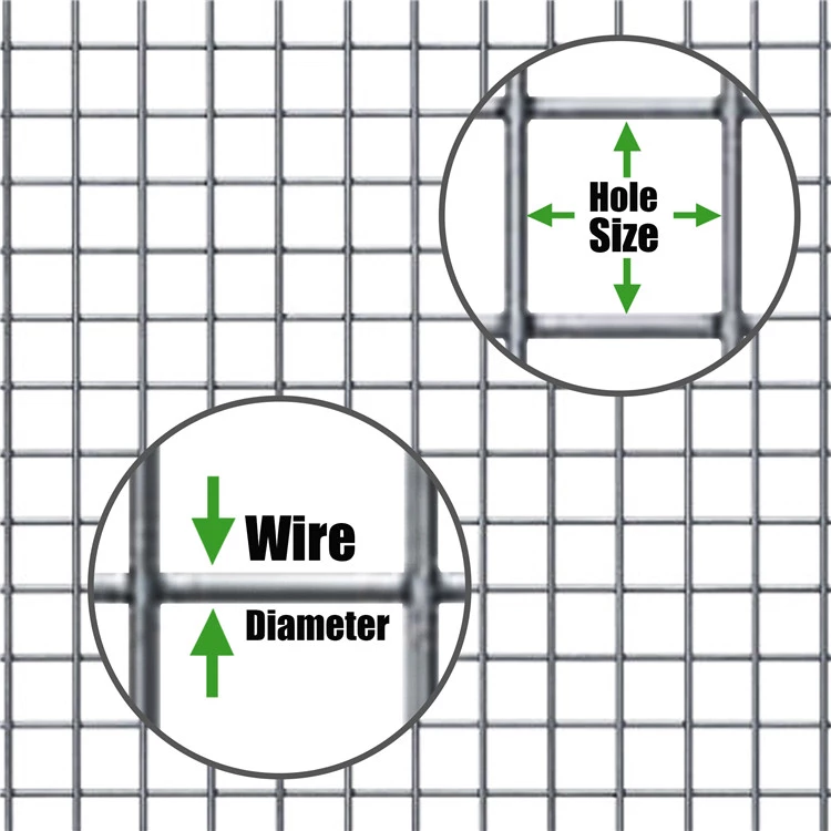 Good Quality 2x2 Hot Dipped Galvanized Before Welded Wire Mesh Rolls For Poultry Fence