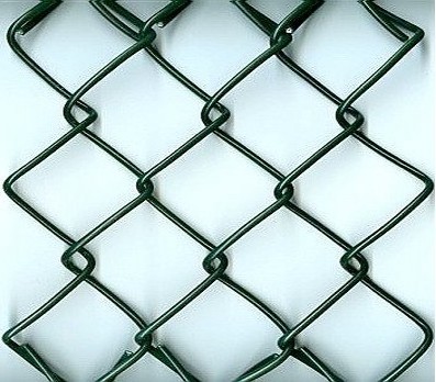 pvc coated wholesale popular roll 100 ft chain link fence used for cage chain link fence slats