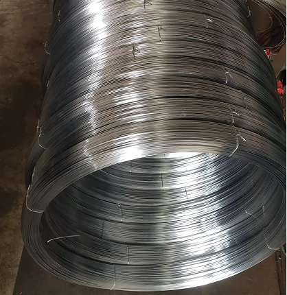 High tensile galvanized steel oval wire 17/15 3.0x2.4mm, 700kgf