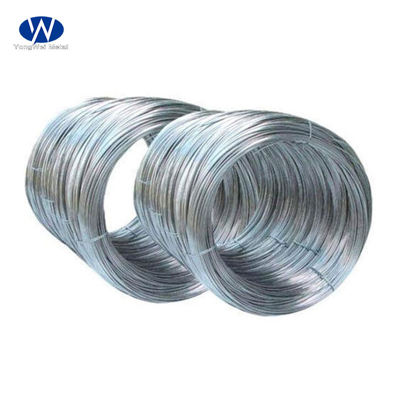 China factory wholesale hot dipped galvanized iron wire for construction binding bwg 18