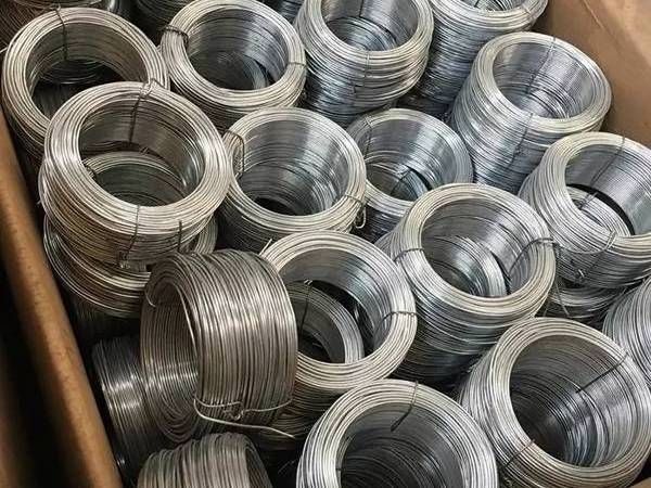 Hot dipped galvanized iron BWG21 Low Carbon Steel Galvanized Wire for binding and mesh