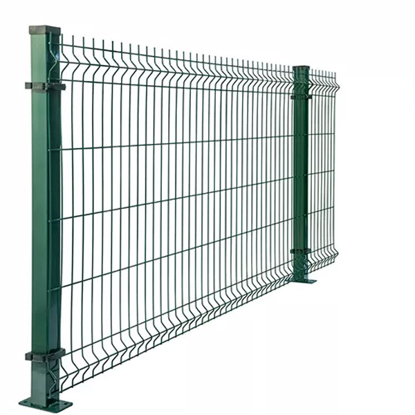 High Quality Pvc Coated 3d Curved Wire Mesh Fence