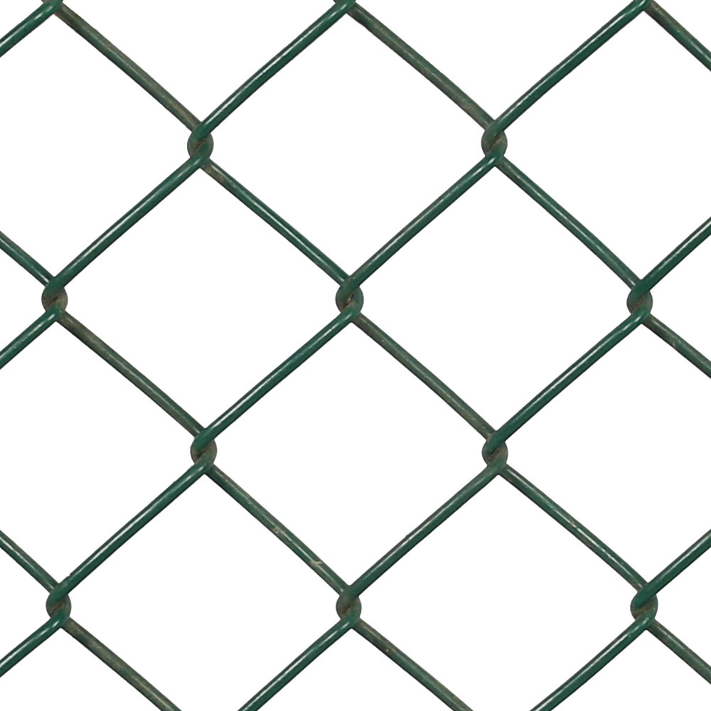 PVC Coated Electric electro hot dipped HDG galvanized Diamond Chain Link Wire Mesh Fence Wire