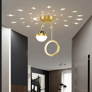 Fancy Lights For Home Nordic Style Dining Room Aisle Indoor Lighting Bedside Modern Decoration Lamp LED Ceiling Light Fixture