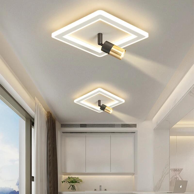 Surface Mounted Interior Light Living Room Bedroom Kitchen Study Corridor Cloakroom Round Modern Home LED Decor Ceiling Light