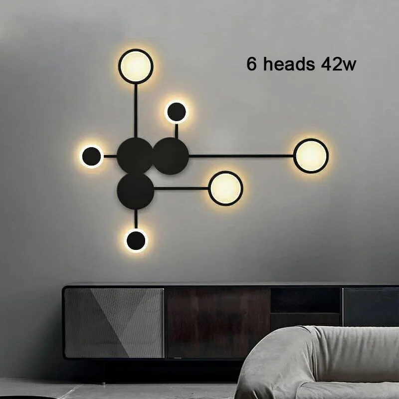 Nordic Modern Wall Lamp Led Minimalist Wall Light Living Room Bedroom Staircase Light Home Decoration Bedside wall lights indoor