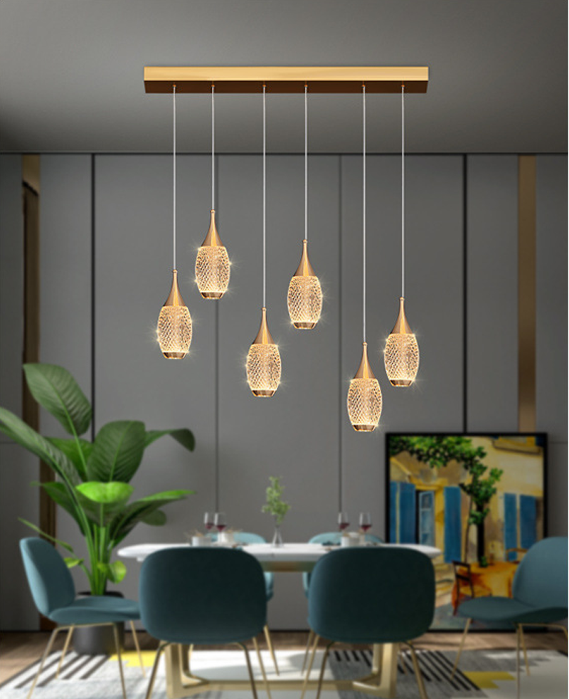 Nordic LED Pendant Lights Indoor Lighting Living Room Decoration Art deco Ceiling Light For Home Villa Stairs Loft Hanging Lamp