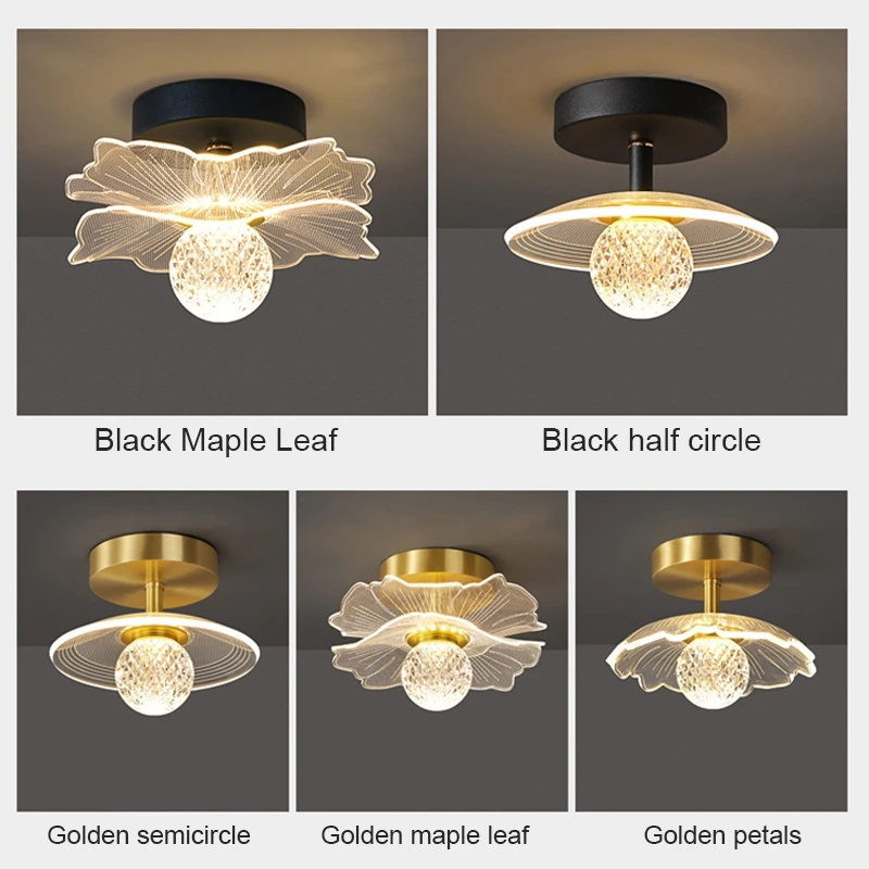 Nordic LED Ceiling Lamp Indoor Lighting Home Lamp Bedroom Bedside Living Room Dining Table Corridor Decoration Ceiling Light