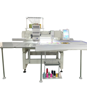 Yonthin Flat 1201Single Head Mixed Chenille Head Embroidery Machine 600*1200 Baby Lock