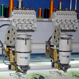 YXP907 Barudan Type 15 Color 6~12 Heads Cylinder Computerized Embroidery Machine in India