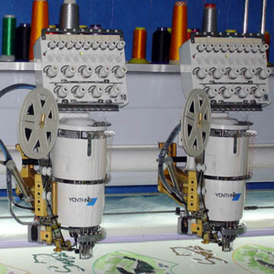 YXP907 Barudan Type 15 Color 6~12 Heads Cylinder Computerized Embroidery Machine in India