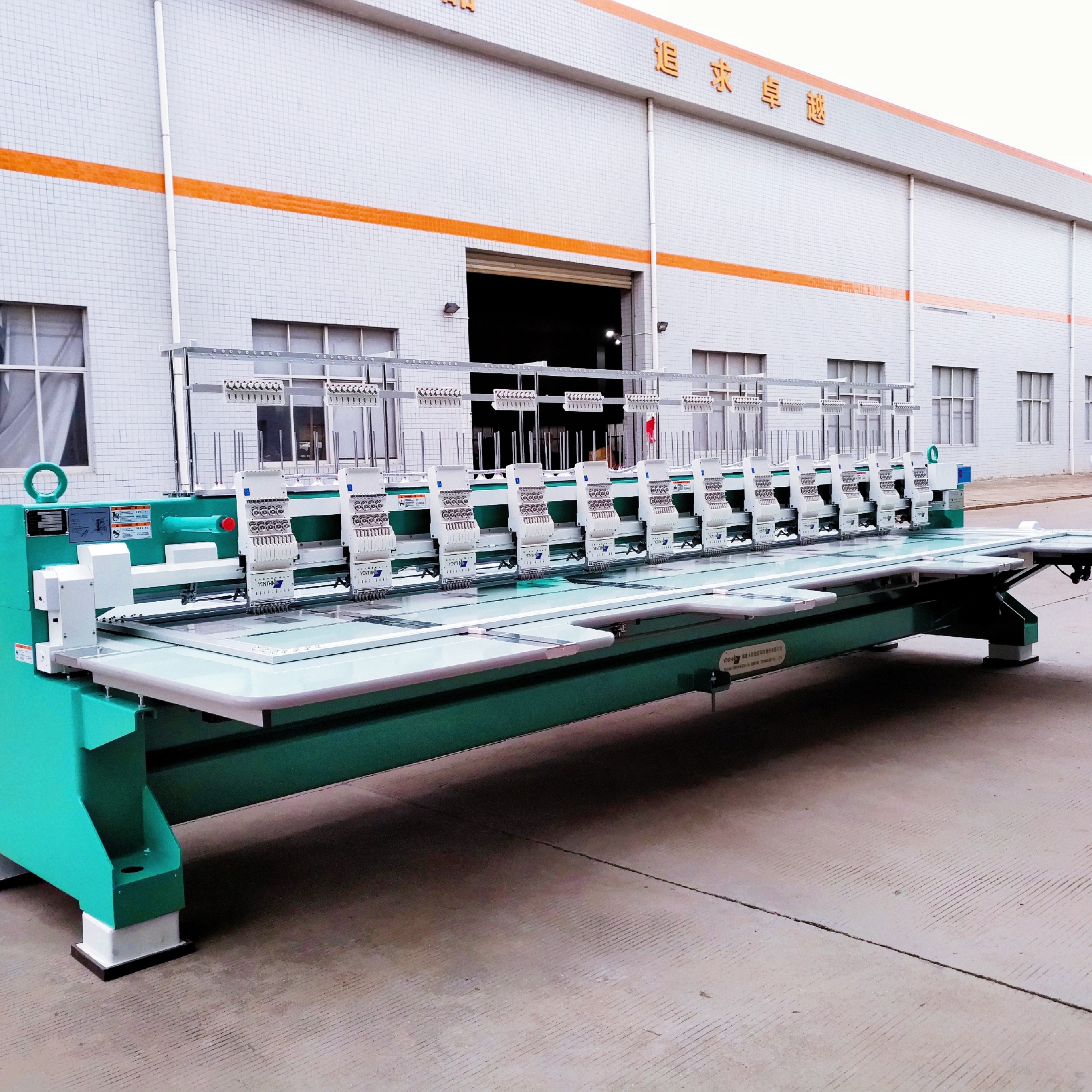 Yonthin Multi Needle Caps Garment Computerized 12 Head Tajima Embroidery Machine Price for Sale