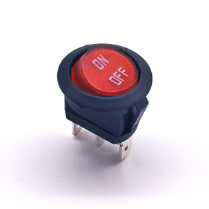 Factory Quality 20mm Round SPST 2Pin switch sub-miniature rocker and paddle switches