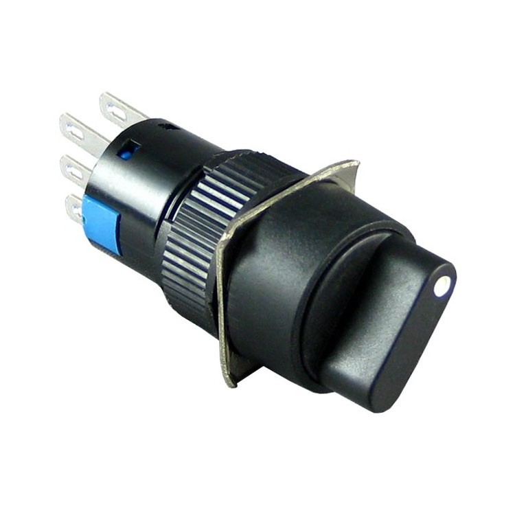 factory provide  3a 250v 3 phase black square rotary switch