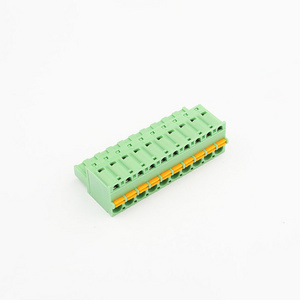 pressure male electrical pcb sealed push pin fixed terminal block