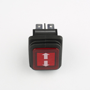 Waterproof factory customized 16A  rocker switch illuminated power switch for electric appliances