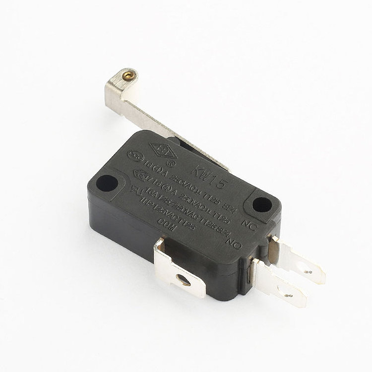 Wholesale switch factory KW15 SPDT mini roll lever flexible micro switch