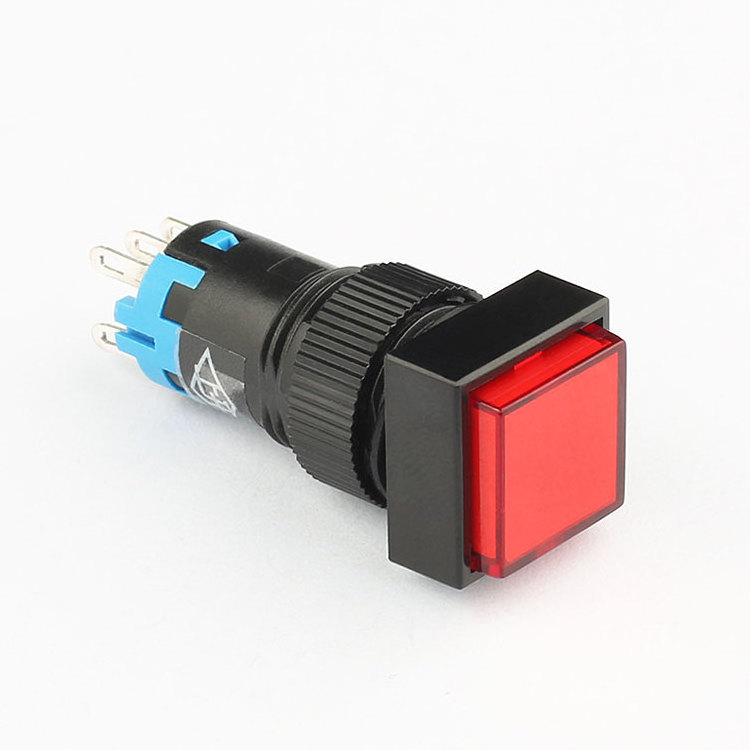 Hot sell AD12 momentary 12mm 12 volt illuminated push button switch