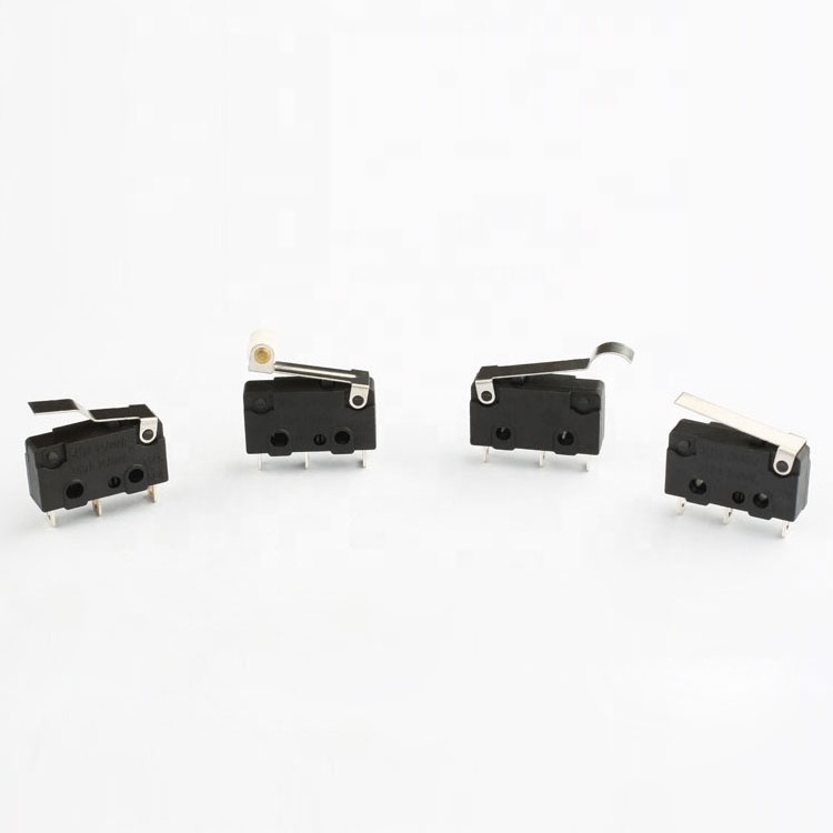 Mini Electrical Micro Switch 250v Single Pole SP-DT Push Switch 3 Pin Micro Switch Button