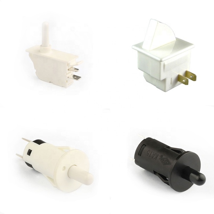 IP40 refrigerator door switches with door light switches normally open fan-shaped cooler box switches