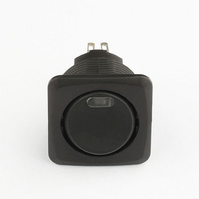 6A 250V 10A 125V CQC Approved 3 pin 12V LED Rocker Switch Round