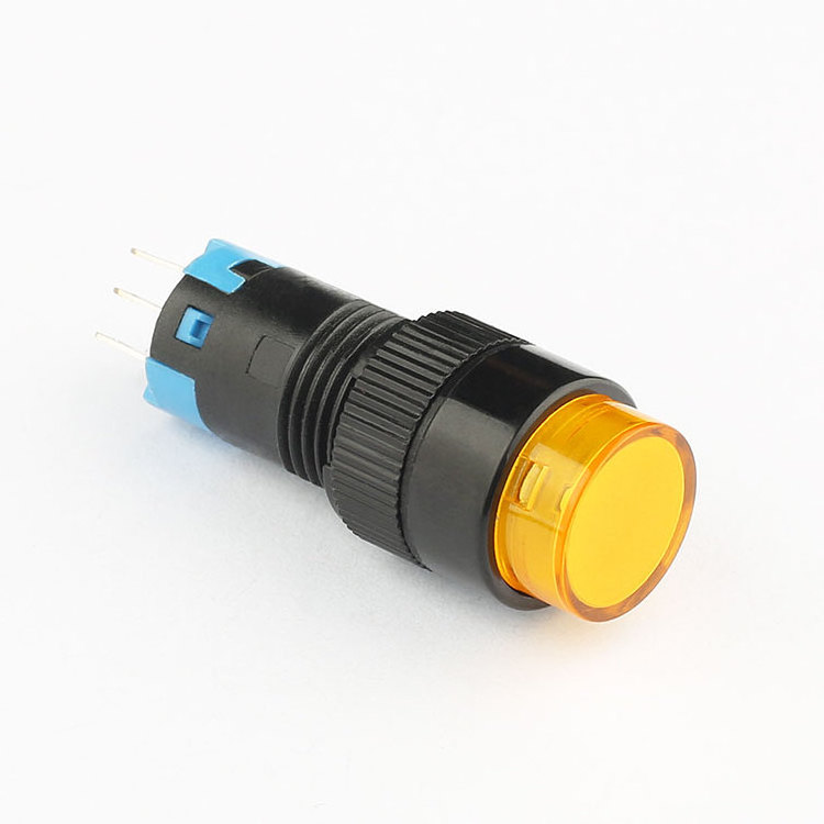 Hot sell AD12 momentary 12mm 12 volt illuminated push button switch