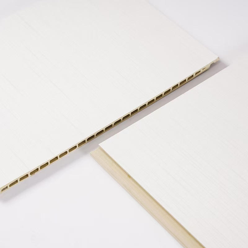 Bamboo wood fiber wall panel engineering plate seamless splicing wall panel