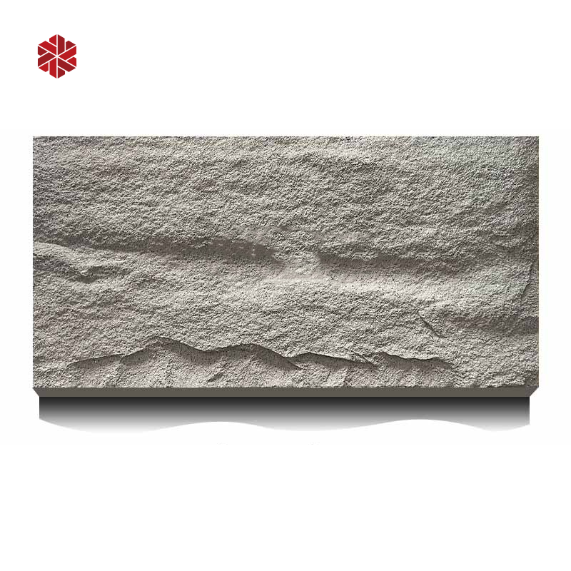 Pu wall panels stone ecofriendly lightweight natural stone pu foam wall panel outdoor 3D decorative faux rock stone veneer