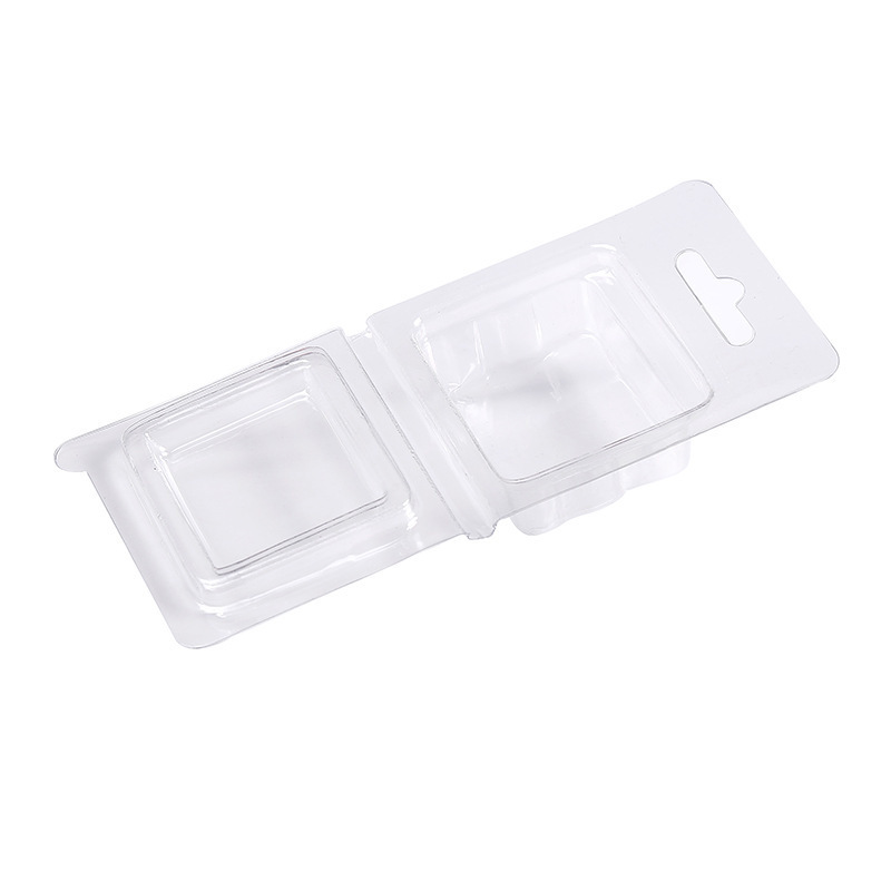 hinged blister plastic clamshell  PET Clear Plastic Cbox Hot Wheels Protector Folding Blister Case In Stock