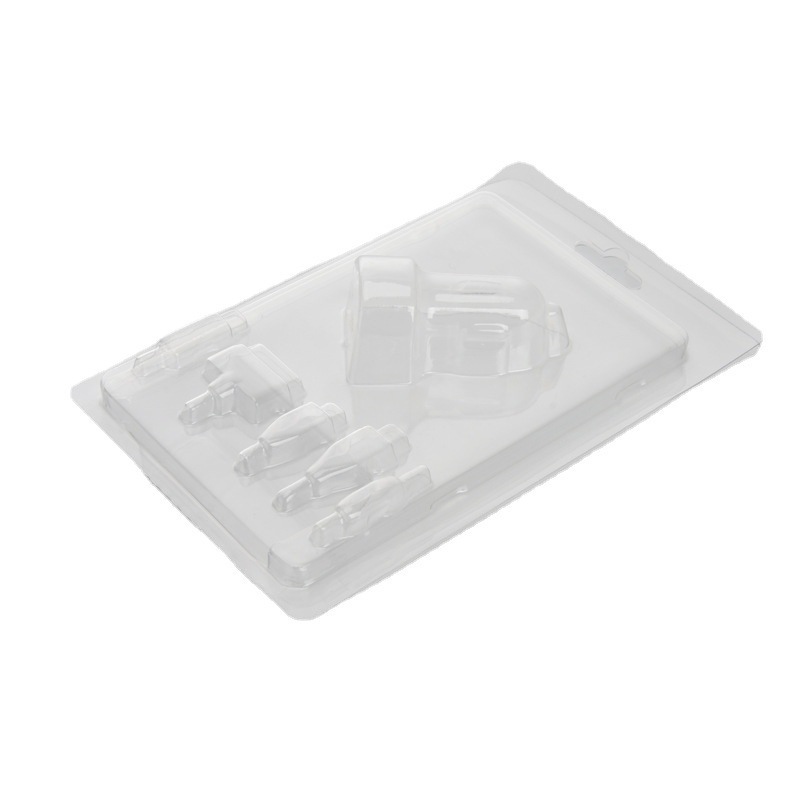 hinged blister plastic clamshell  PET Clear Plastic Cbox Hot Wheels Protector Folding Blister Case In Stock