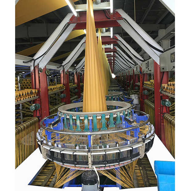 Full automatic Four shuttles circular loom For PP woven sack rice cement bag making machine and Woven bag production line