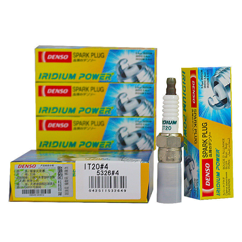 Wholesale Auto Parts Orginal Iridium Spark Plugs 5326 IT20 Denso Bujia For Car Engine Pecas De Carro