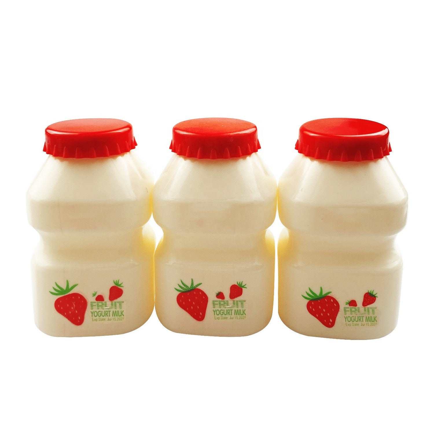 OEM Wholesale Japanese liquid candy drinks Leak-Proof Mini Square bottle Strawberry yogurt milk liquid candy