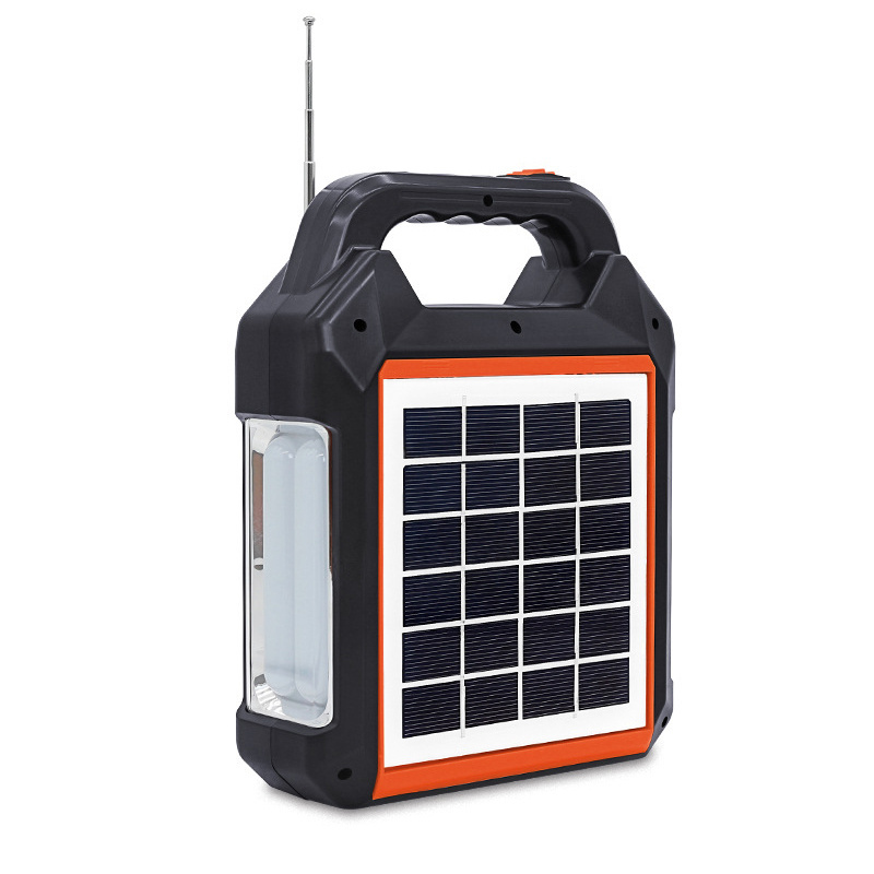 Portable Home Solar Energy Solar Radio 4 LED Lamps Mini Solar Home Lighting Kit PAYG Solar Home System