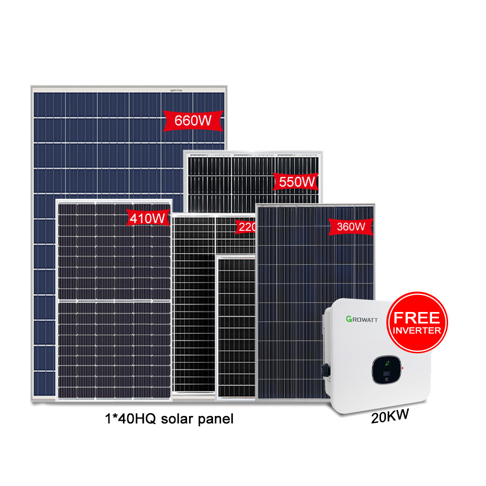 Manufacture Bifacial Shingled Solar Power Panel 700W 690W 680W 670Watt Mono Solar Panel Set home use solar panel