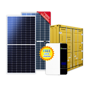 Manufacture Bifacial Shingled Solar Power Panel 700W 690W 680W 670Watt Mono Solar Panel Set home use solar panel