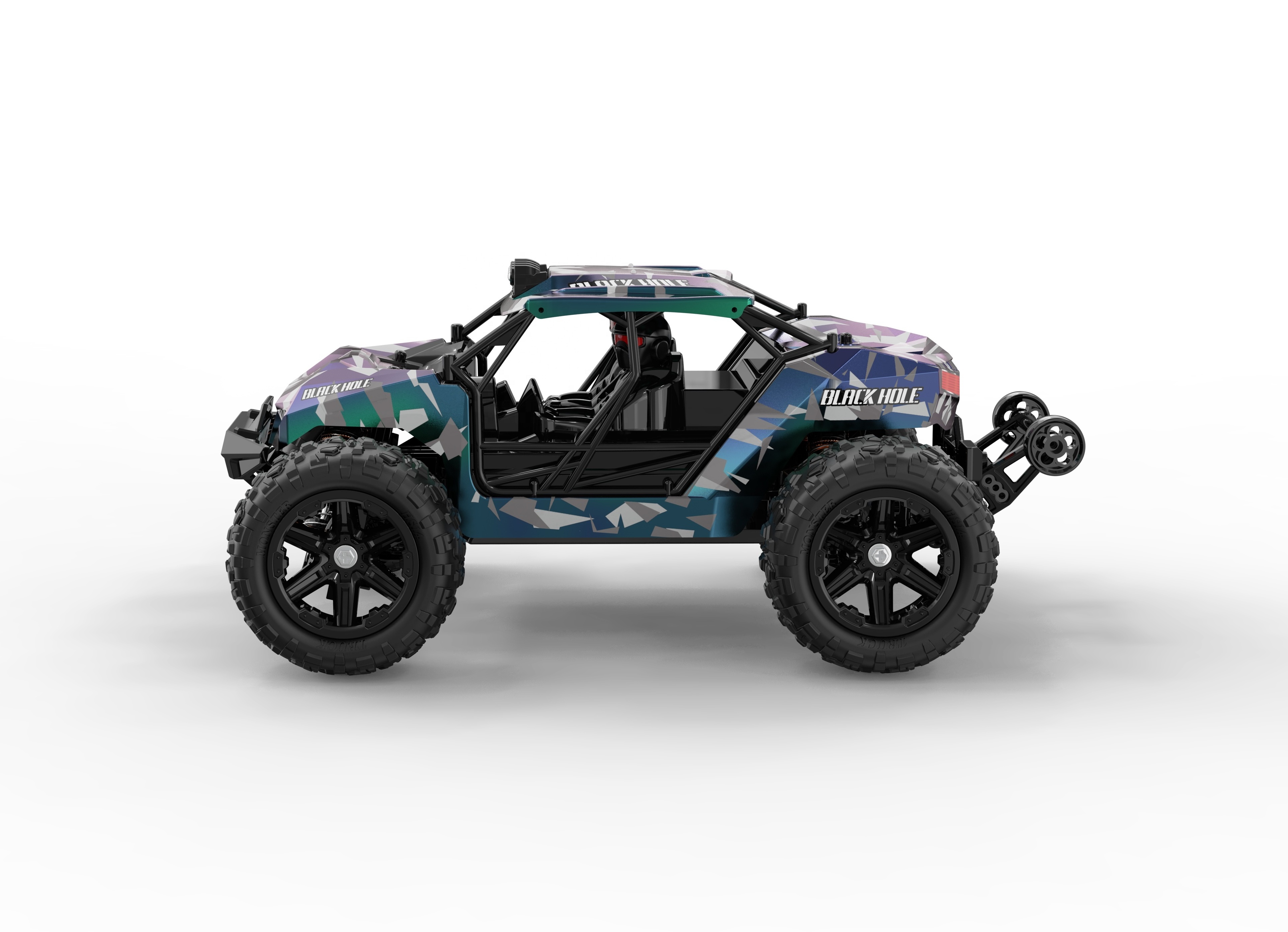 HOT 1:14 Scale  2.4G 40KM/H RC Desert High Speed Truck 1/14 4WD Racing Big Wheel Off-road remote control Car