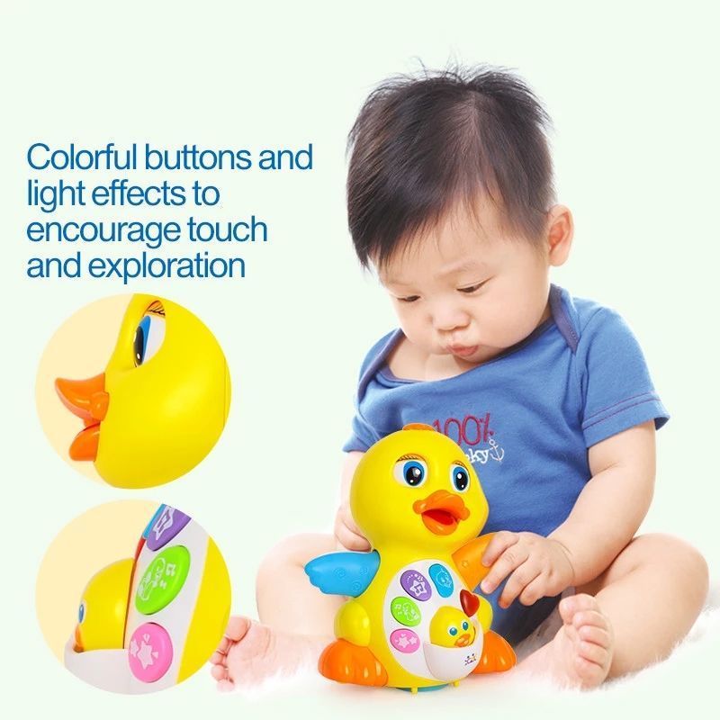 Baby Dancing Duck Light Up Dancing and Singing Duck Toy Infant Intellectual Musical and Learning Educational Toy