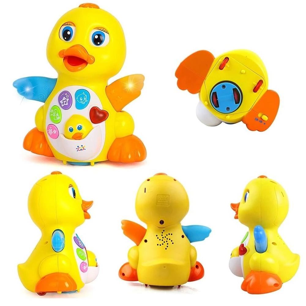 Baby Dancing Duck Light Up Dancing and Singing Duck Toy Infant Intellectual Musical and Learning Educational Toy