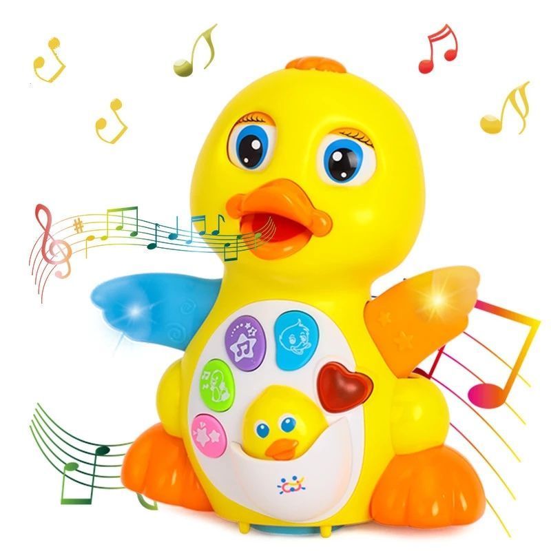 Baby Dancing Duck Light Up Dancing and Singing Duck Toy Infant Intellectual Musical and Learning Educational Toy