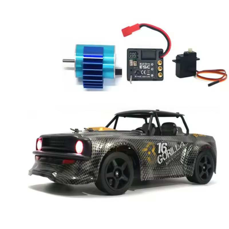 Hot Selling Rc Toys Sg1604 Pro Rtr Brushless 60KM/H High Speed 1/16 2.4G 4WD Rc Car LED Light Drift Car