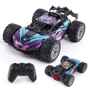 1/24 All Terrains Electric Kids Alloy Car 2.4G Remote Control Drift Car With Spray Monster Truck Rc Car