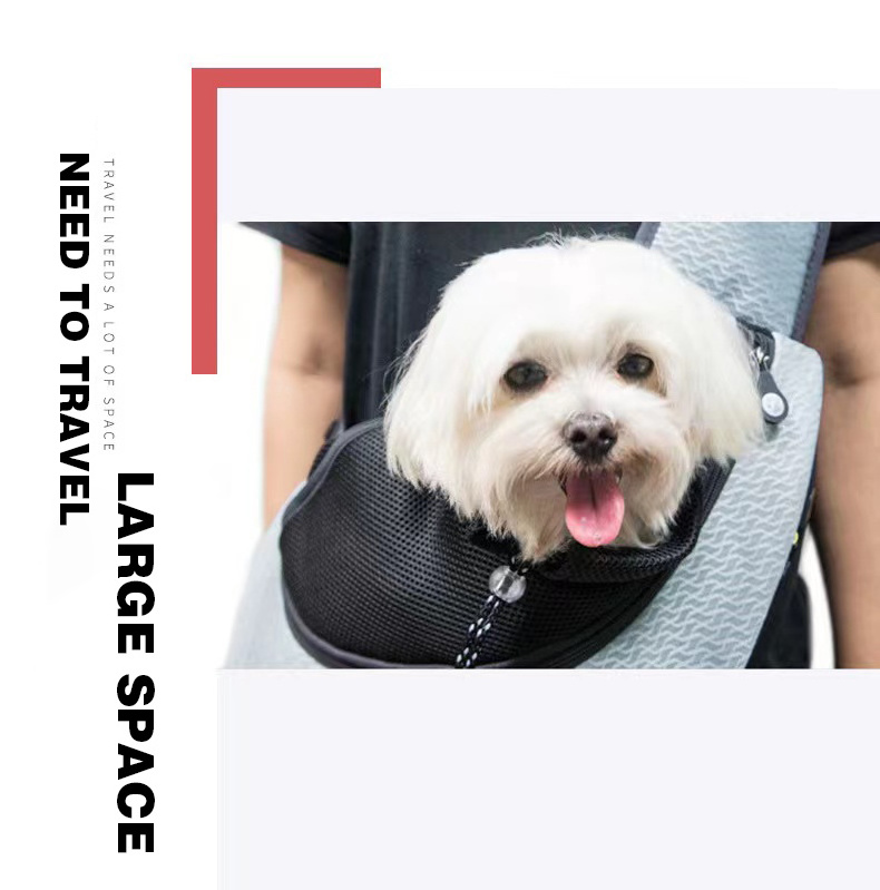 Manufacturers direct sales Pet bag pet backpack breathable mesh cloth cat and dog travel portable shoulder bag pet supplies