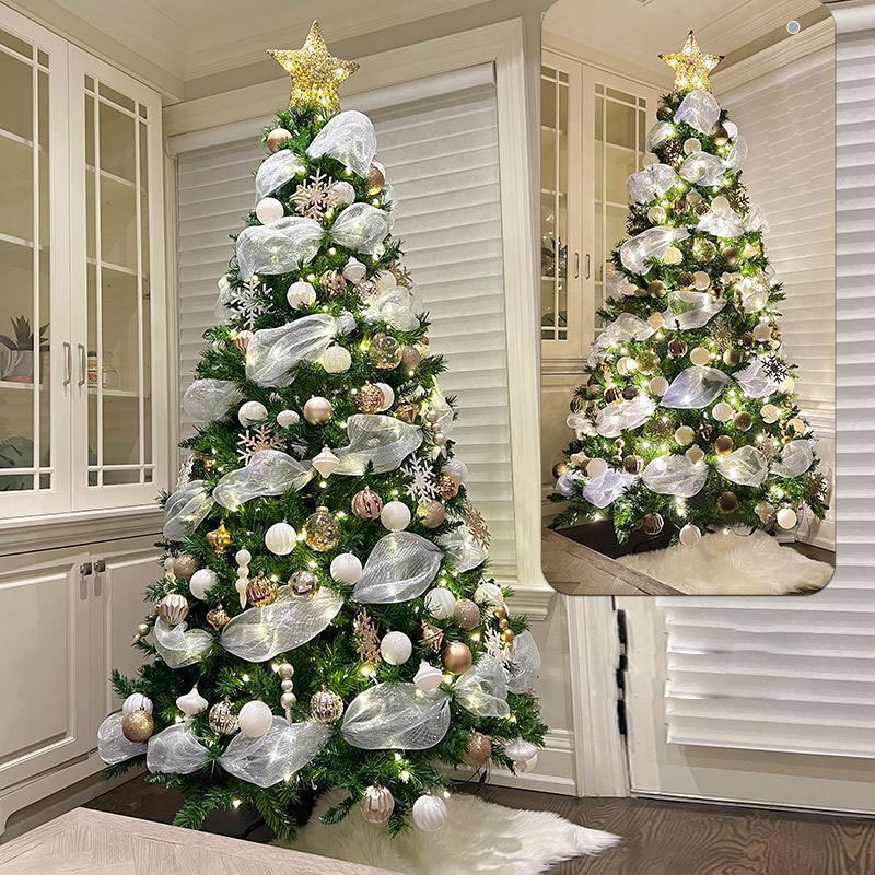 1.2/1.5/1.8/2.1/2.4/3/4m christmas decorations grenadine tree and decoration under tree christmas ornaments luxury