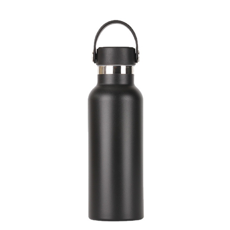 American double-layer stainless steel thermos bottle outdoor mountaineering water cup sports pot big mouth sports bottle