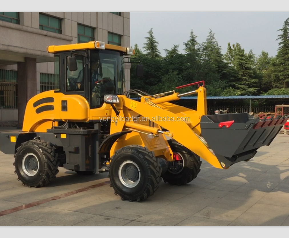 2 ton payload zl920 front end new hydraulic articulated small mini wheel loader price