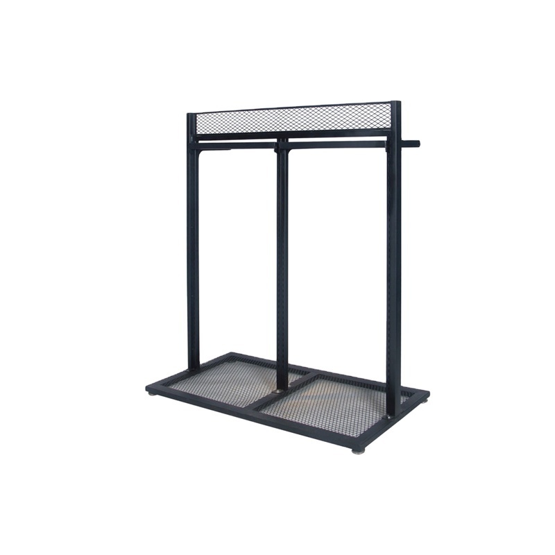 High Quality For Clothes Hanging Rack From Ceiling Store Furniture Wall Mounted Metal Display Stand Clothing