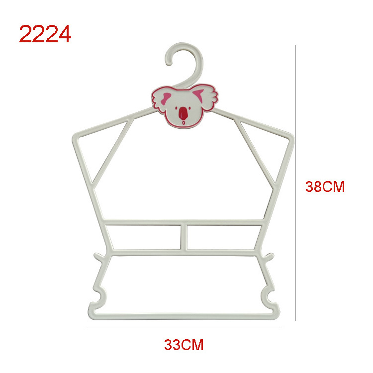 Flat thin plastic full body shape kids swimwear clothing hanger