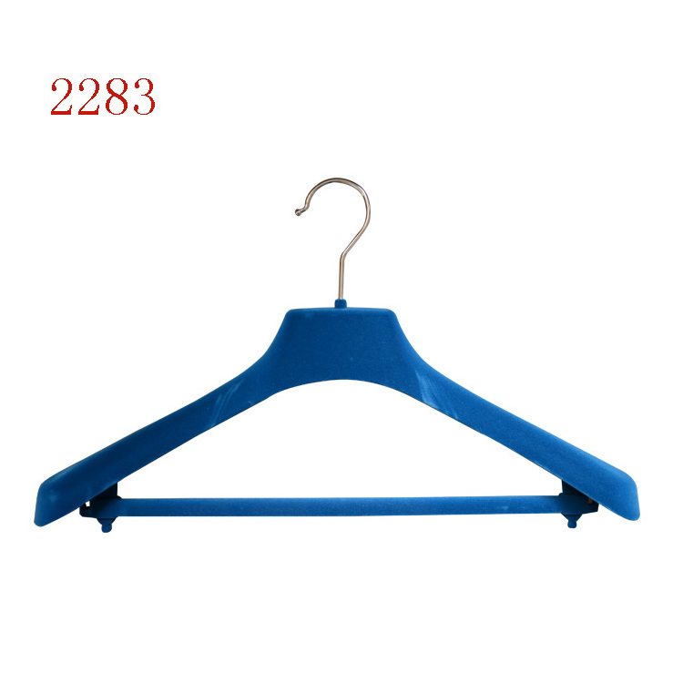 Velvet Wall Mounted Men Coat Clothes Closet Hangers Rack Stand