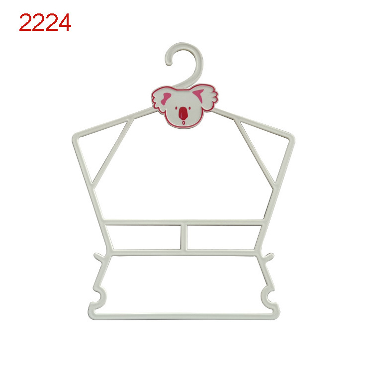 Flat thin plastic full body shape kids swimwear clothing hanger